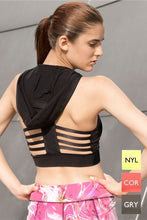 Load image into Gallery viewer, Activewear Sports Bra w Hoodie
