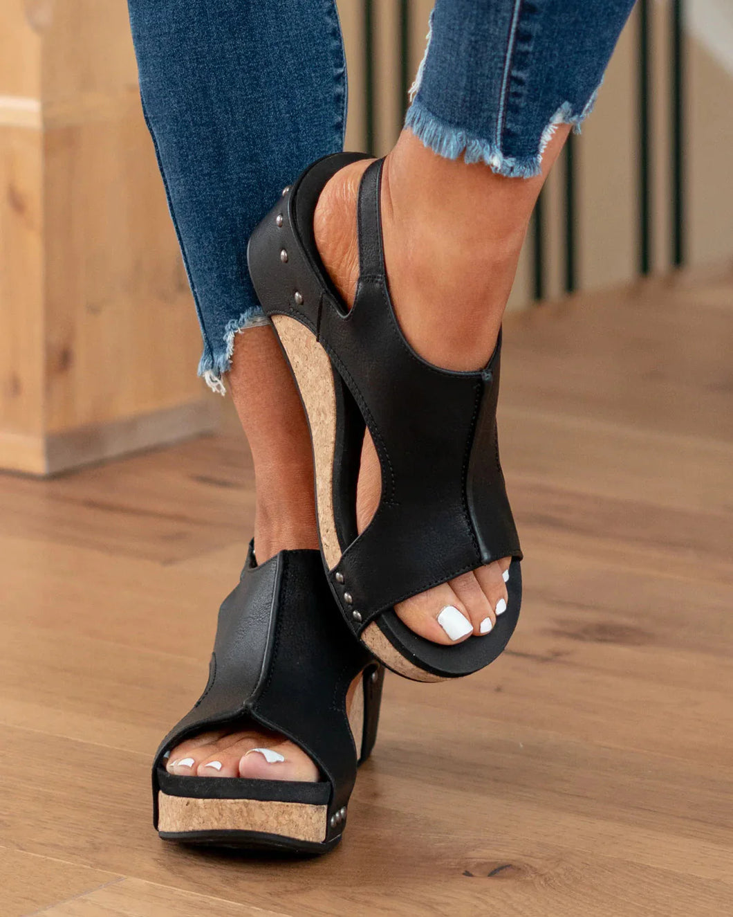 Corky’s Carley Wedge Sandals
