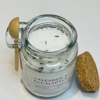 Load image into Gallery viewer, Bath Salt Lavender + Eucalyptus
