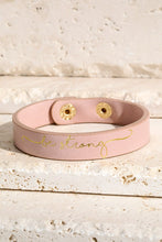 Load image into Gallery viewer, Inspirational Printed Faux Leather Snap Bracelet
