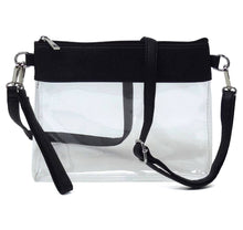 Load image into Gallery viewer, Game Day Clear Crossbody Bag/Clutch
