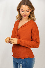Load image into Gallery viewer, Long Sleeve Solid Knit Top
