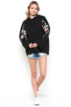 Load image into Gallery viewer, Oversized Embroidered Hoodie
