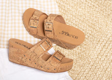 Load image into Gallery viewer, Corkys Twinkie Square Cork Sandal
