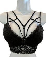 Load image into Gallery viewer, Lace Front Cross Bralette
