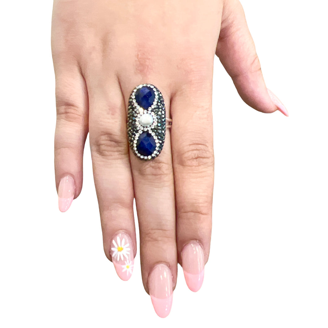 925 Gem & Crystals Gemstone Ring