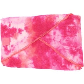 CC BEANIE Tie Dye Scarf with Rubber Patch