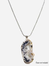 Load image into Gallery viewer, Kavity slice Druzy 925 pendant
