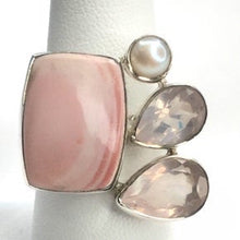 Load image into Gallery viewer, 925. Sterling Silver Pink adjustable ring
