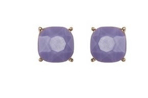Cushion Cut Earrings