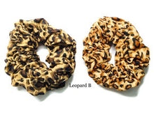 Load image into Gallery viewer, Leopard SCRUNCHIE set of 2
