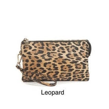 Load image into Gallery viewer, Leopard Wristlet &amp; Crossbody
