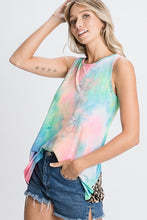 Load image into Gallery viewer, Tie-Dye Open Back Top
