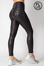 Load image into Gallery viewer, Rae Mode Leopard Black Yoga Leggings
