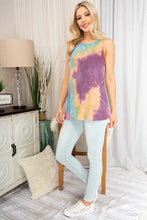 Load image into Gallery viewer, HEIMISH SLEEVELESS TIE DYE PRINT TOP (1X &amp; 2X ONLY)
