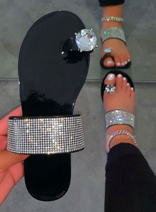 SOMEONE SAY BLING SUMMER SANDALS