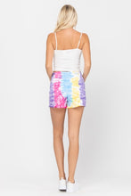 Load image into Gallery viewer, JUDY BLUES Snow Cone Tie Dye Cut Off Shorts
