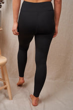 Load image into Gallery viewer, White Birch High Waisted Solid Knit Laser Cut Leggings
