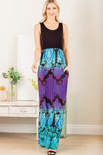 Load image into Gallery viewer, DAMASK PRINT MAXI DRESS
