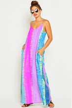 Load image into Gallery viewer, Tie-Dye Printed Maxi Dress
