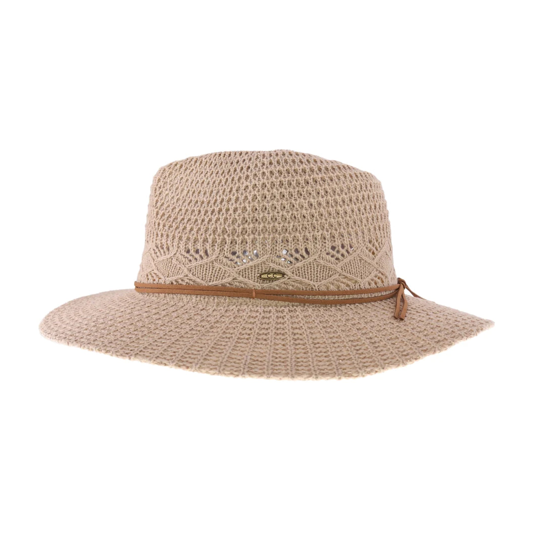Cotton Knit C.C Panama Hat