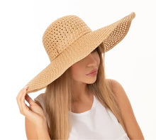 Load image into Gallery viewer, Hollow out Straw Beach Summer Hat
