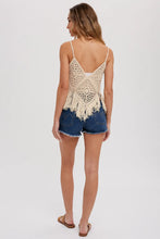 Load image into Gallery viewer, Crochet Fringe Top
