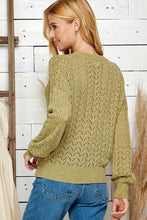Load image into Gallery viewer, TEXTURED PULLOVER KNIT TOP
