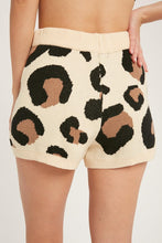 Load image into Gallery viewer, Leopard Sweater Shorts
