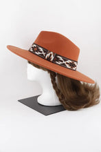 Load image into Gallery viewer, Aztec Fedora Hat
