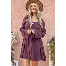 Load image into Gallery viewer, Lace Bell Sleeve Dress
