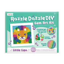 Load image into Gallery viewer, Razzle Dazzle D.IY. Gem Art Kit: Lil&#39; Lion
